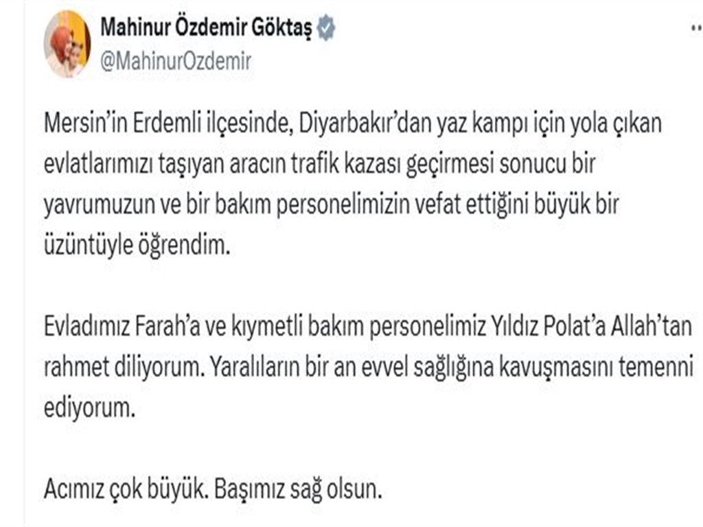 Mersin - Öğrencileri taşıyan minibüs TIR’a çarptı: 2 ölü, 10 yaralı