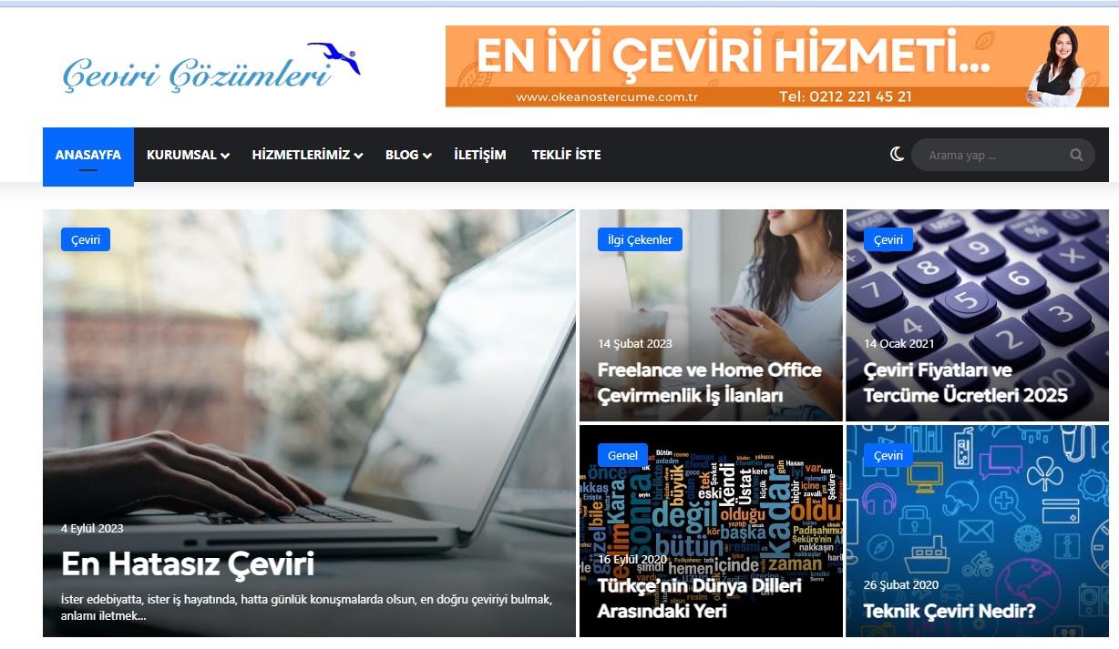 1000 Karakter Çeviri Ücreti ve Kelime Başı Çeviri Ücreti