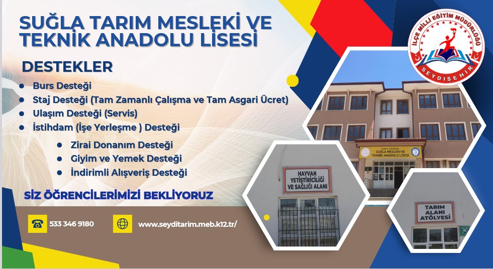 Suğla Tarım Mesleki ve Teknik Anadolu Lisesi'ne Dev Destek! İki Önemli Protokol İmzalandı