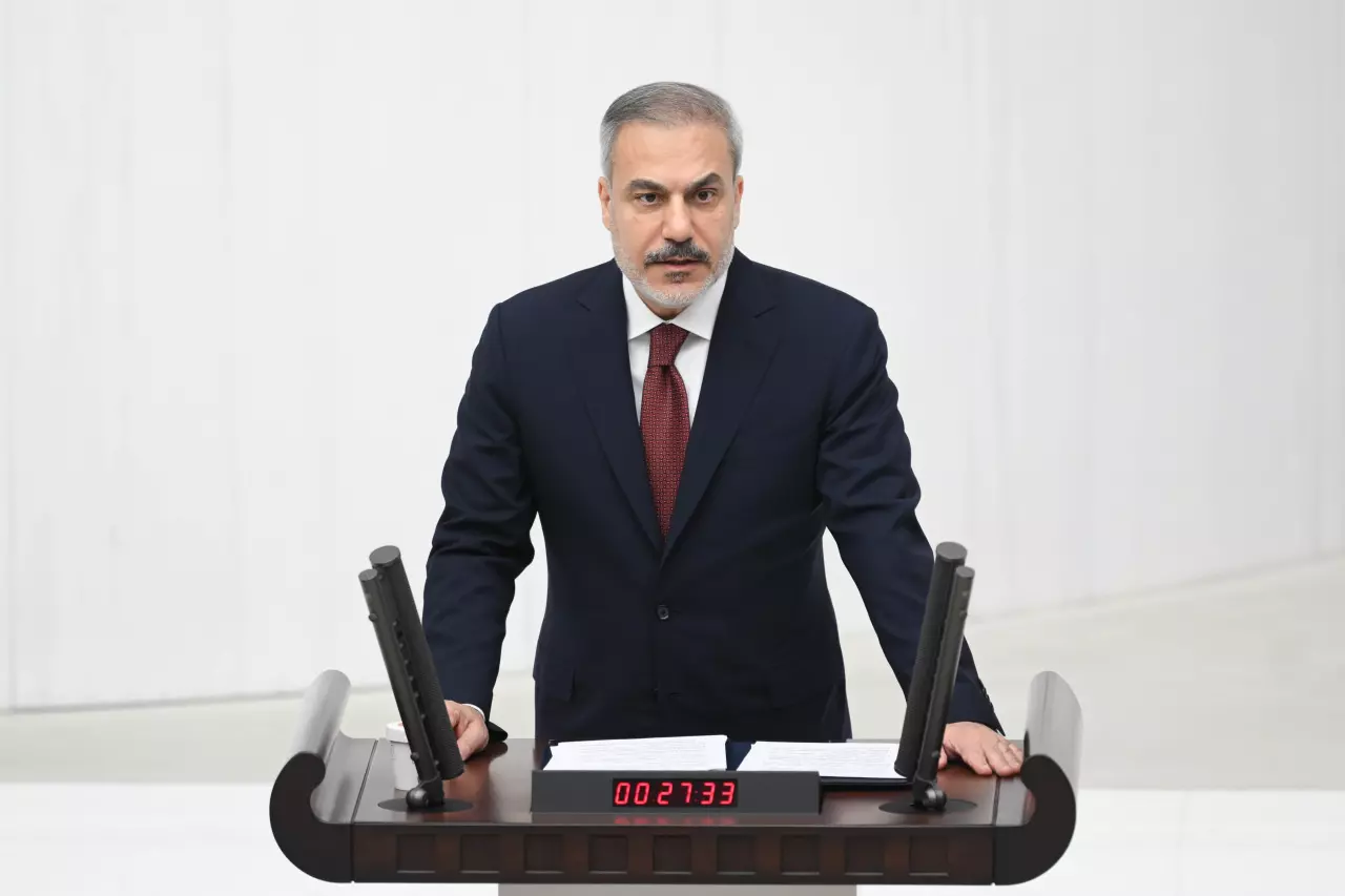 Bakan Fidan, TBMM'den ilan etti! Son dakika 'Filistin' çıkışı...