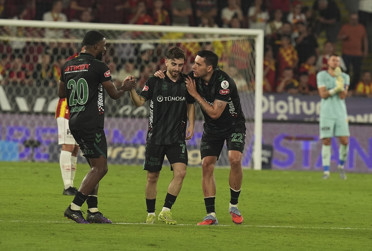 Konyaspor, Göztepe deplasmanından  beraberlikle döndü