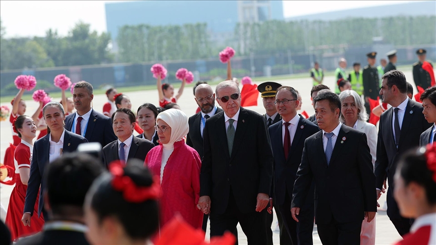 Cumhurbaşkanı Erdoğan, Çin'de