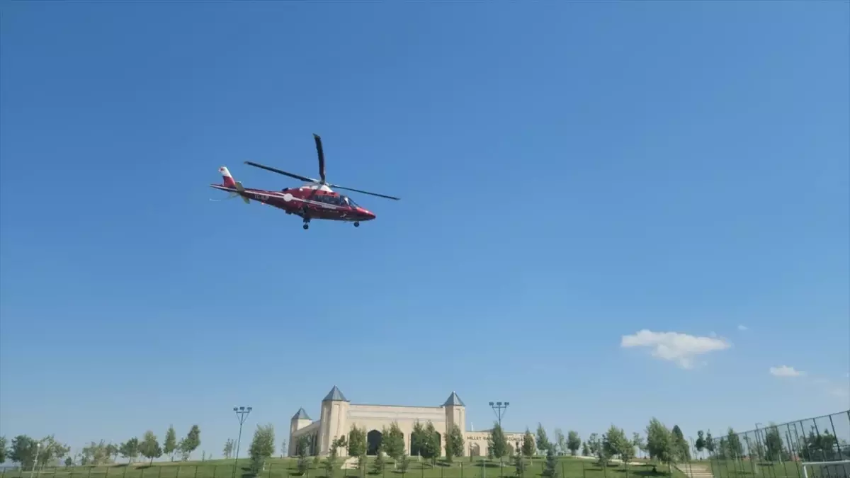 Seydişehir'deki Böbrek Hastası, Hava Ambulansı ile Konya'ya Sevk Edildi