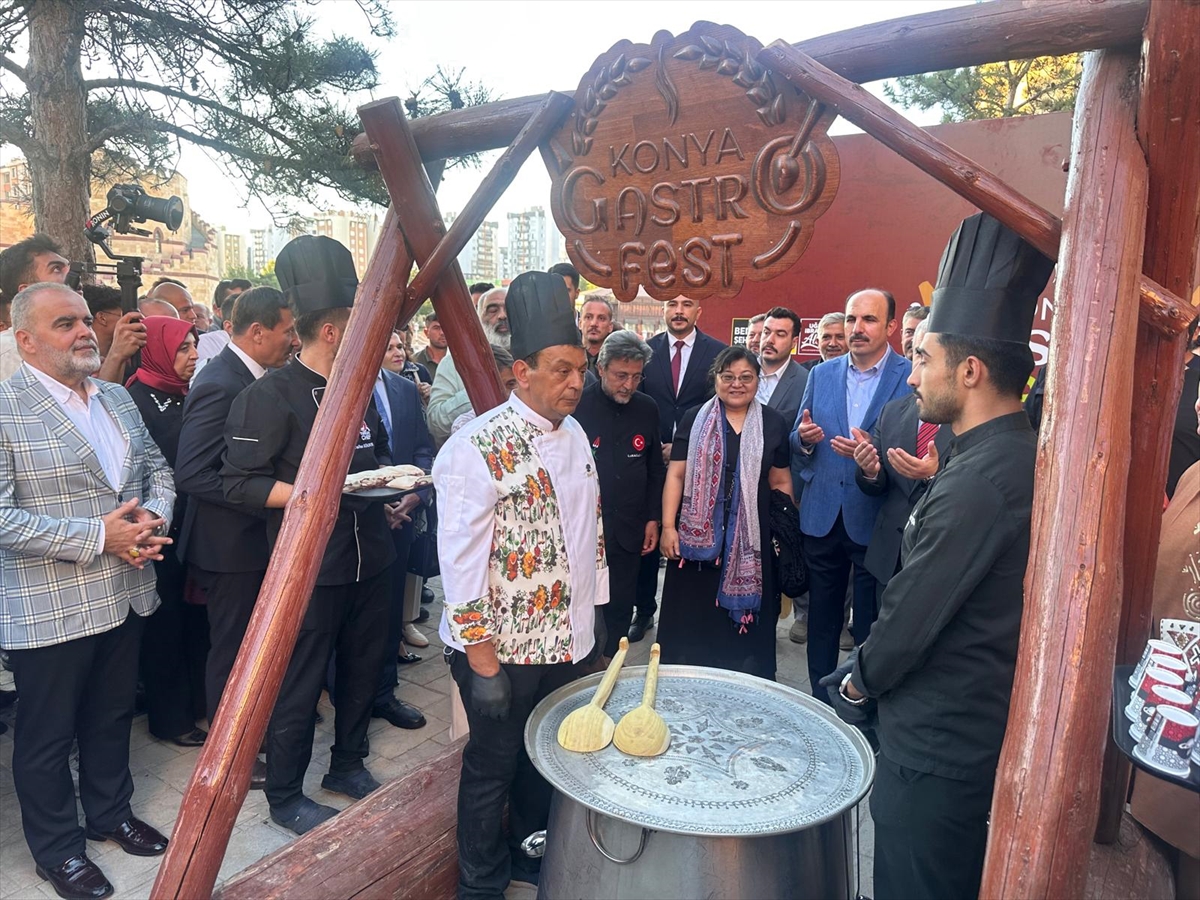 Konya GastroFest lezzet tutkunlarını ağırlamaya başladı