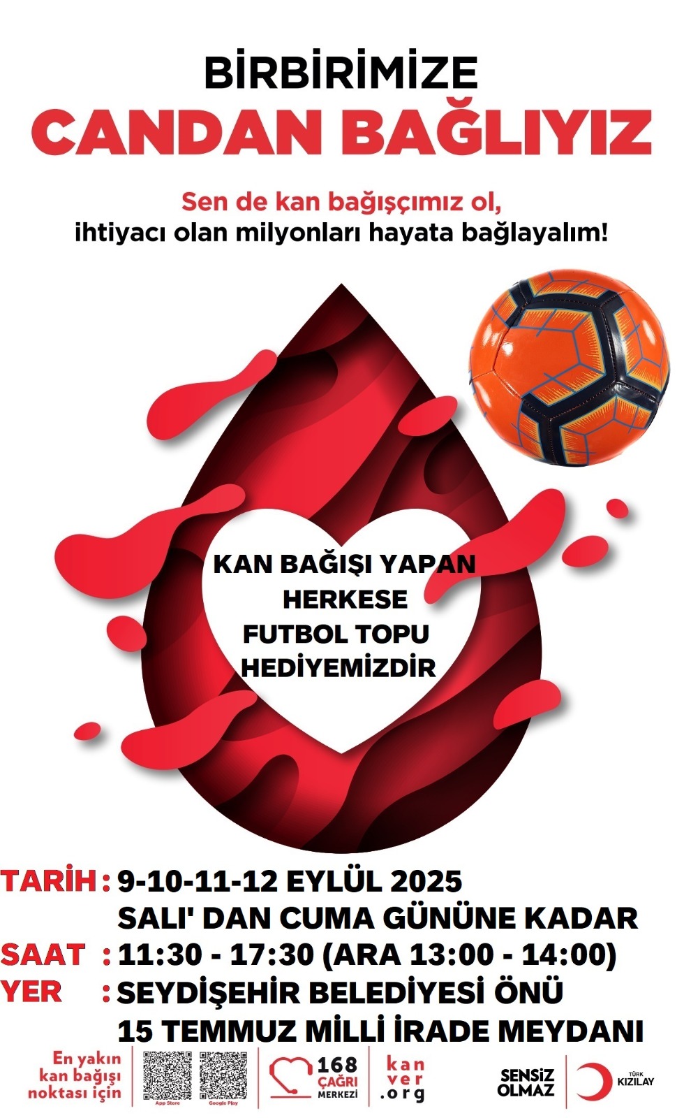 Seydişehir'de Hayat Kurtaracak Bir Kampanya: Kızılay'dan Kan Bağışı Çağrısı