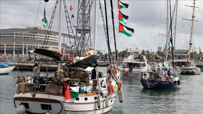 Küresel Sumud Filosu Tunus’tan Gazze’ye doğru yola çıktı