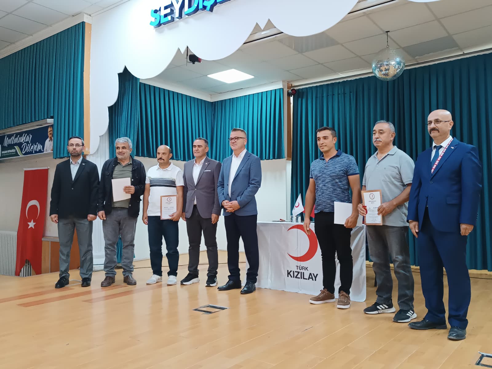 Türk Kızılay'ı Seydişehir'de Madalya Töreni ile Kan Bağışçılarını Onurlandırdı