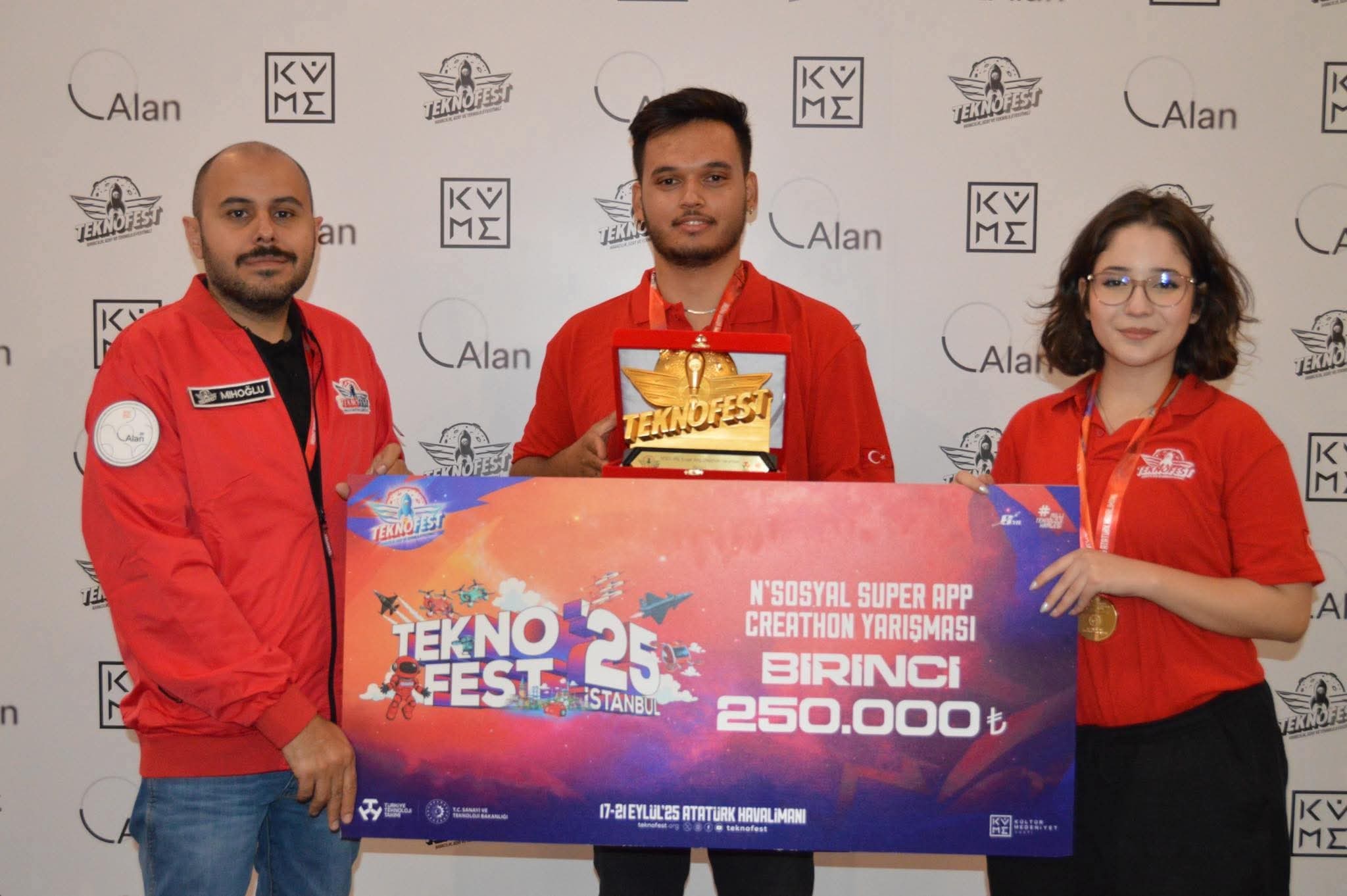 Seydişehir NEÜ’lü Gençler TEKNOFEST’te Birincilik Getiren Projeyle Göğsümüzü Kabarttı