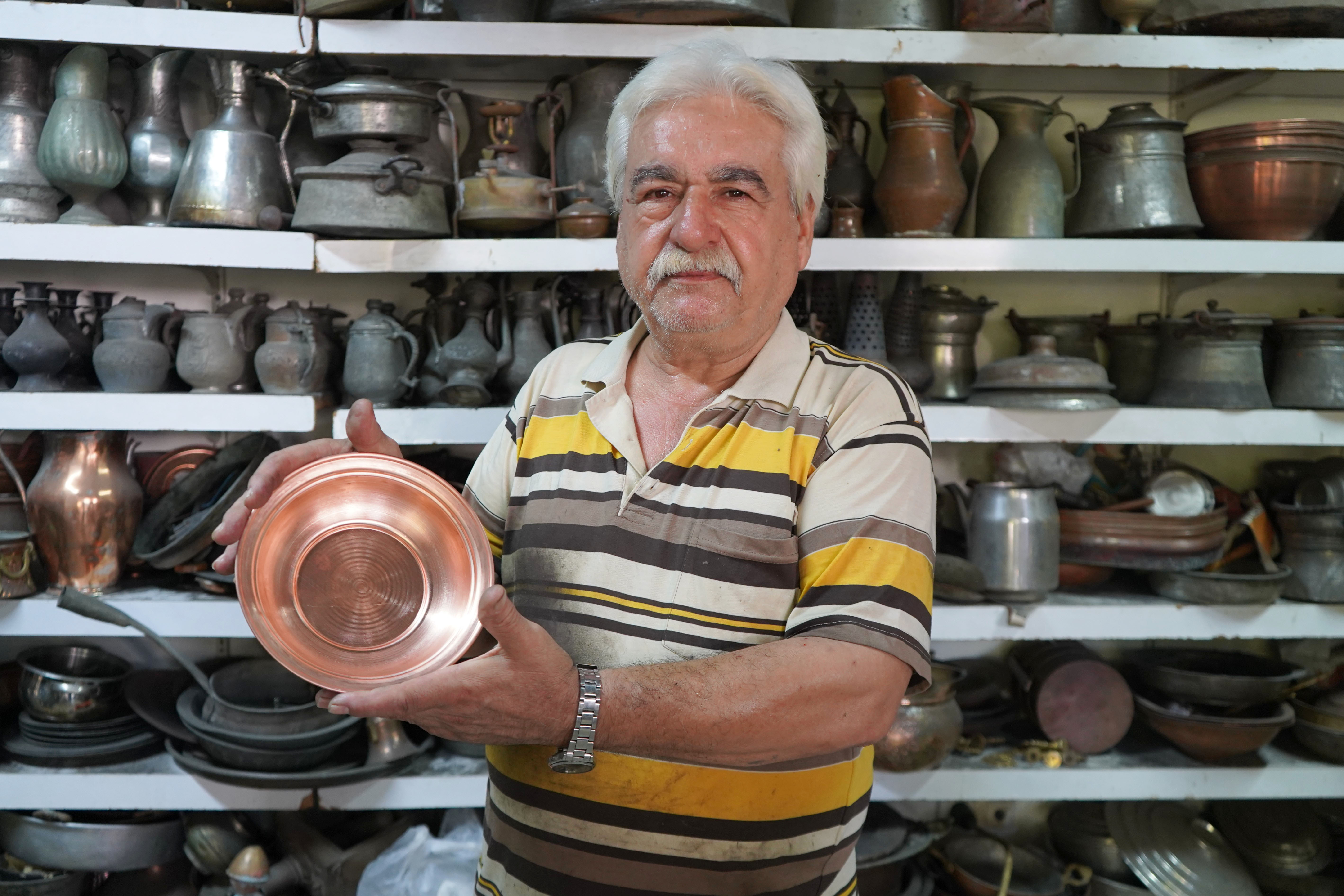 54 yıllık bakır ustası: Doğru kullanılırsa bakır şifa kaynağıdır 