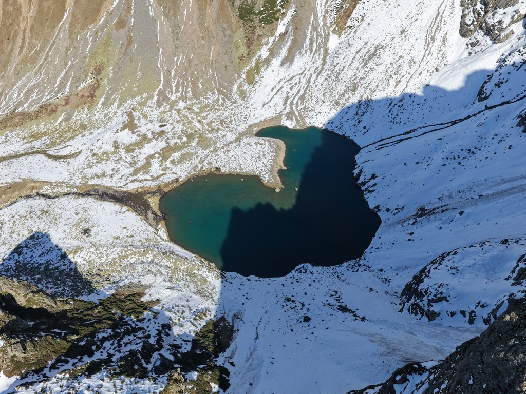 Kaçkar'ın kalpli gölünde aksiyon dolu uçuş
