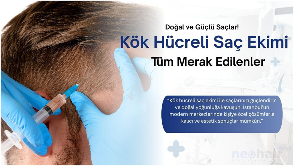 Kök Hücreli Saç Ekimi: Doğal ve Güçlü Saçlar