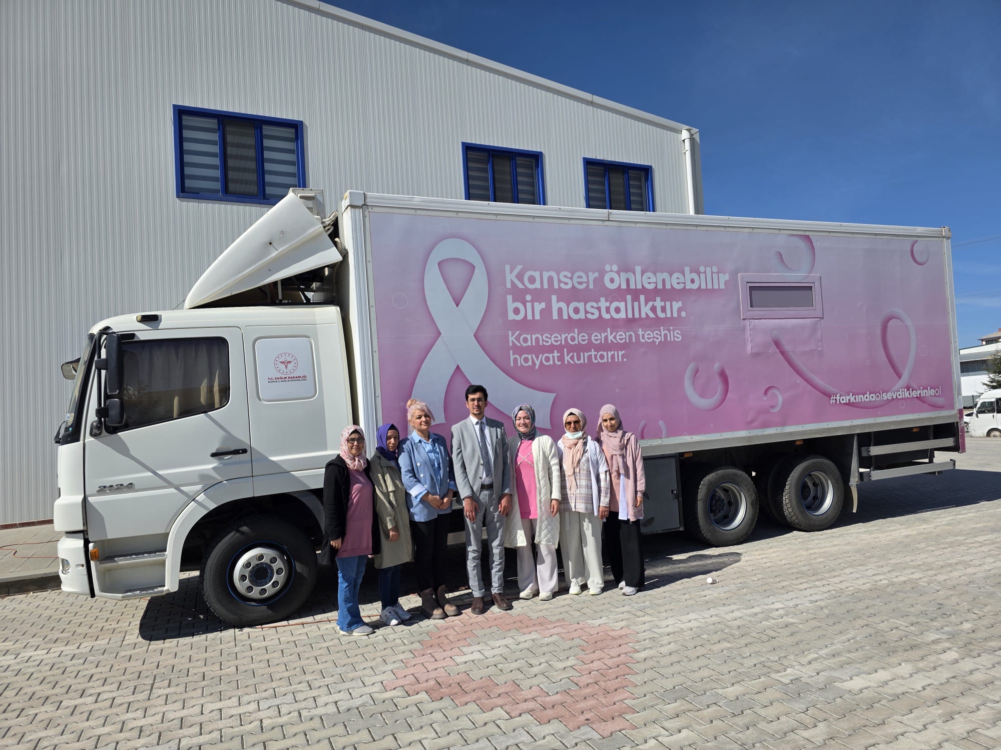 Seydişehir'de Meme Kanseri Farkındalık Ayı'nda Anlamlı Tarama