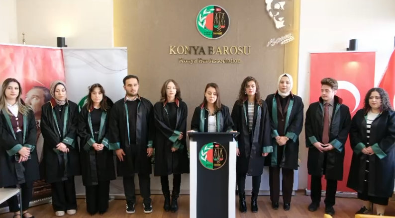 Konya'da Genç Avukat Eylemi: Talep CMK Ücretlerinin Artırılması