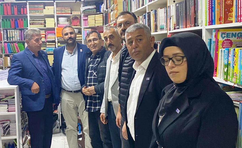 ANAHTAR PARTİSİ İLÇE TEŞKİLATI SEYDİSEHİRHABER'İ ZİYARET ETTİ