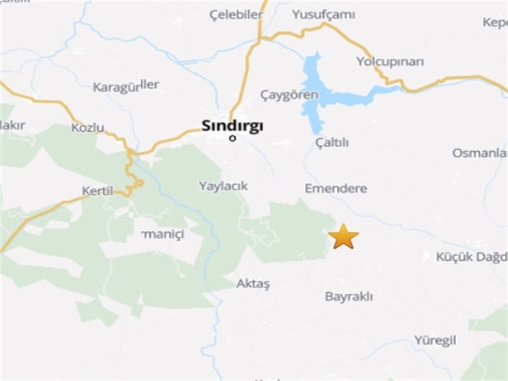 Balıkesir Sındırgı'da 4.2 büyüklüğünde deprem