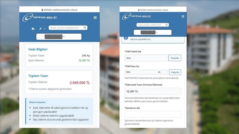 Sahte TOKİ sitelerine büyük darbe