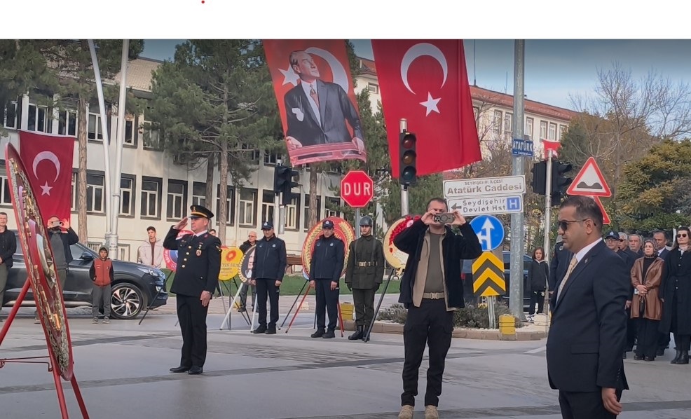 Seydişehir’de 10 Kasım Atatürk’ü Anma Programı Düzenlendi