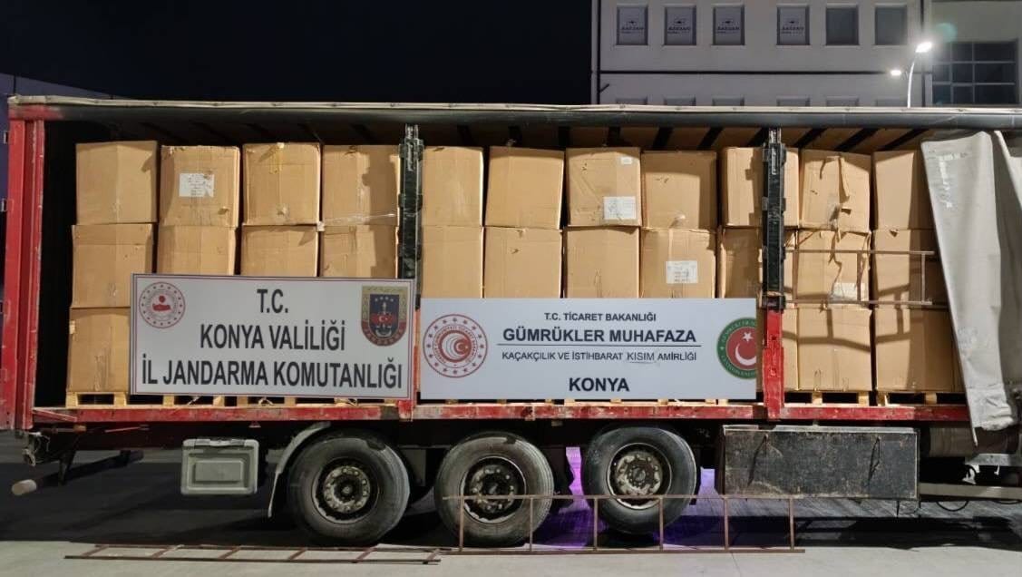 Konya'da Kaçak Tütün Operasyonu: 15 Milyon Liralık Darbe
