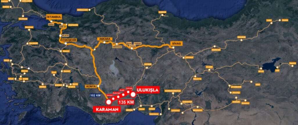 Konya-Mersin Limanı Demiryolu Hattı İhalesi Yapıldı