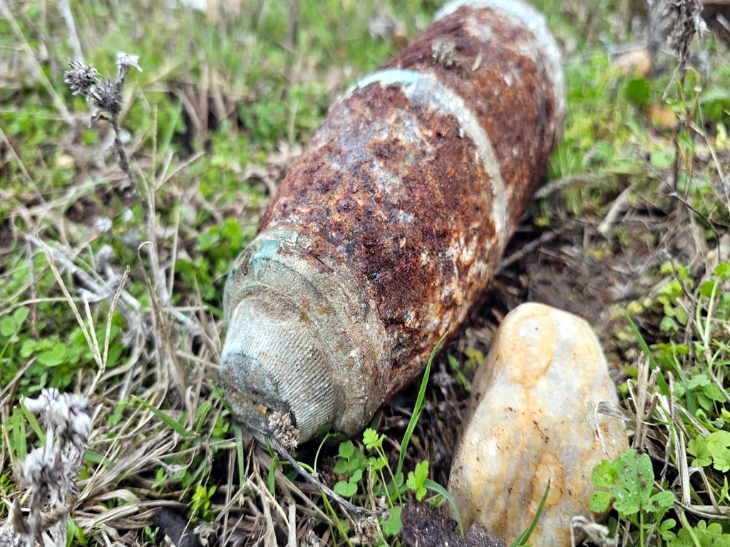 Edirne'de köylüler  Mantar  Ararken   top mermisi   buldu 