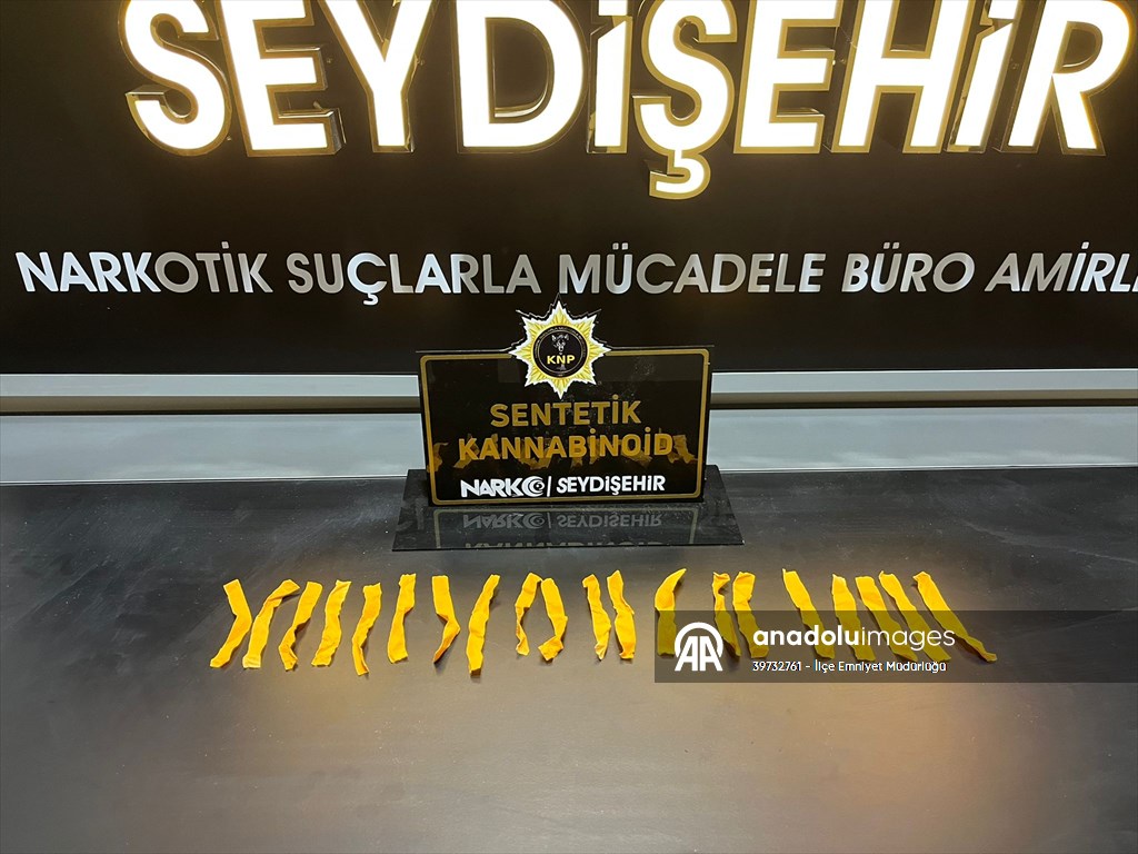 Seydişehirde iç çamaşırında uyuşturucu ele geçirilen şüpheli tutuklandı