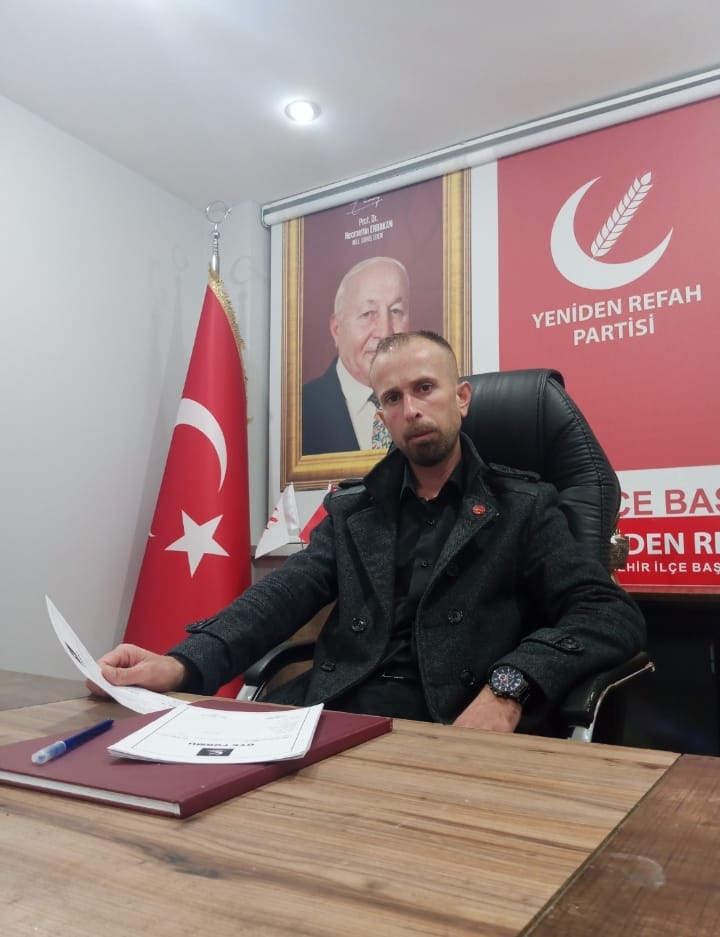 Eski Başkan Yardımcısı, Yeniden Refah Partisi Seydişehir İlçe Başkanlığına Talip