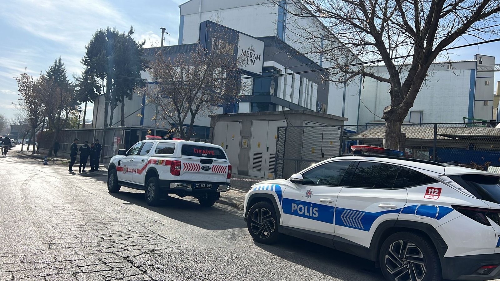 Konya  Sanayisinde Fabrikasında Patlama: 1 Yaralı