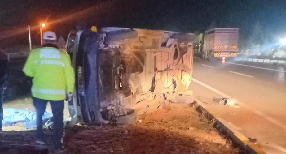 Konya-Beyşehir yolunda meydana gelen trafik kazasında bir kişi hayatını kaybetti.