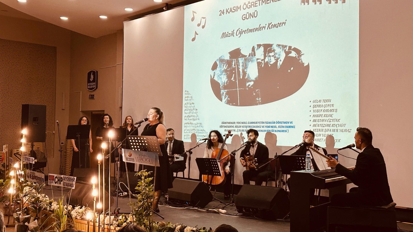 Seydişehir'de Öğretmenler Günü'ne Özel Müzik Ziyafeti