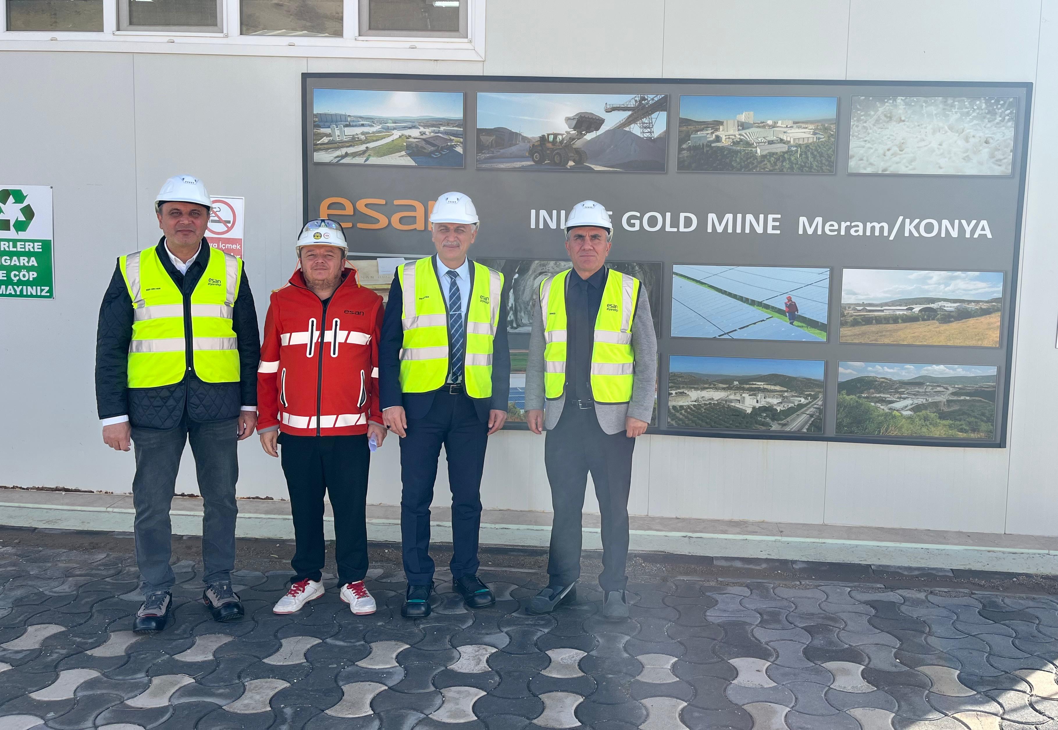 ESAM ECZACIBAŞI İLE ENDÜSTRİ MESLEK LİSESİ, PROTOKOL GÖRÜŞMELERİ YAPILDI.