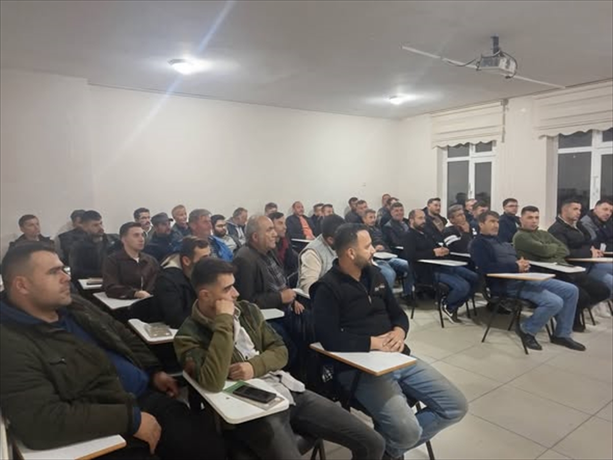 Seydişehir'de avcılara eğitim verildi