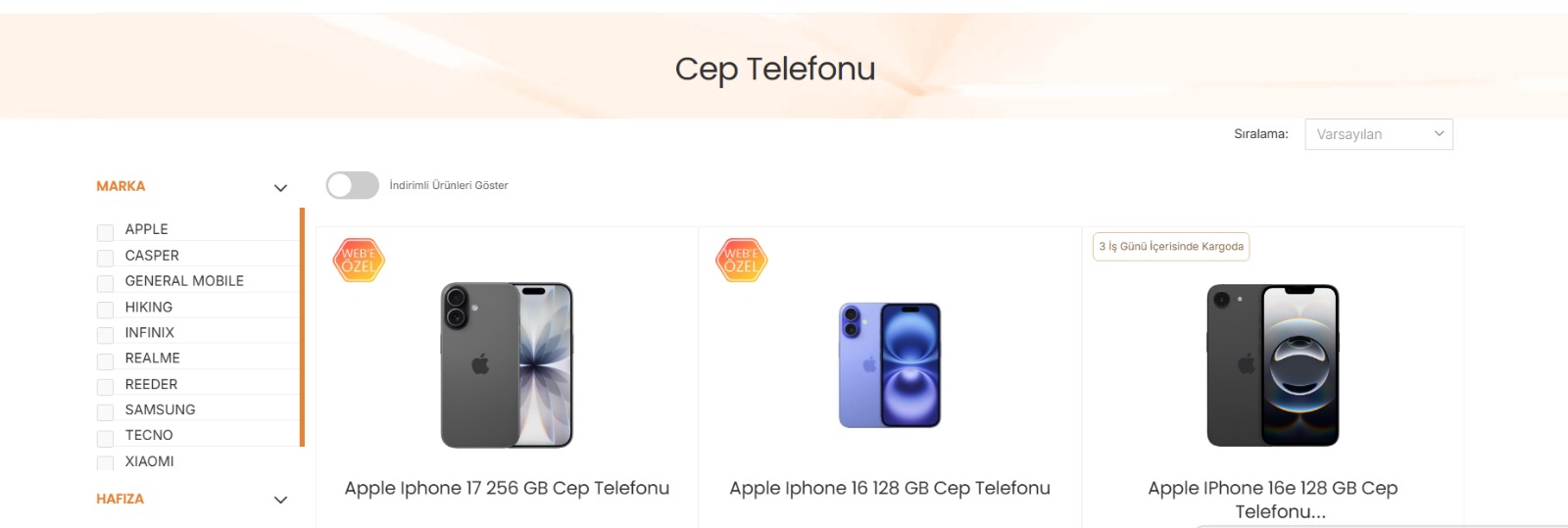 Elden Senetle Telefon Kolaylığıyla Hayalinizdeki Cihaza Ulaşın