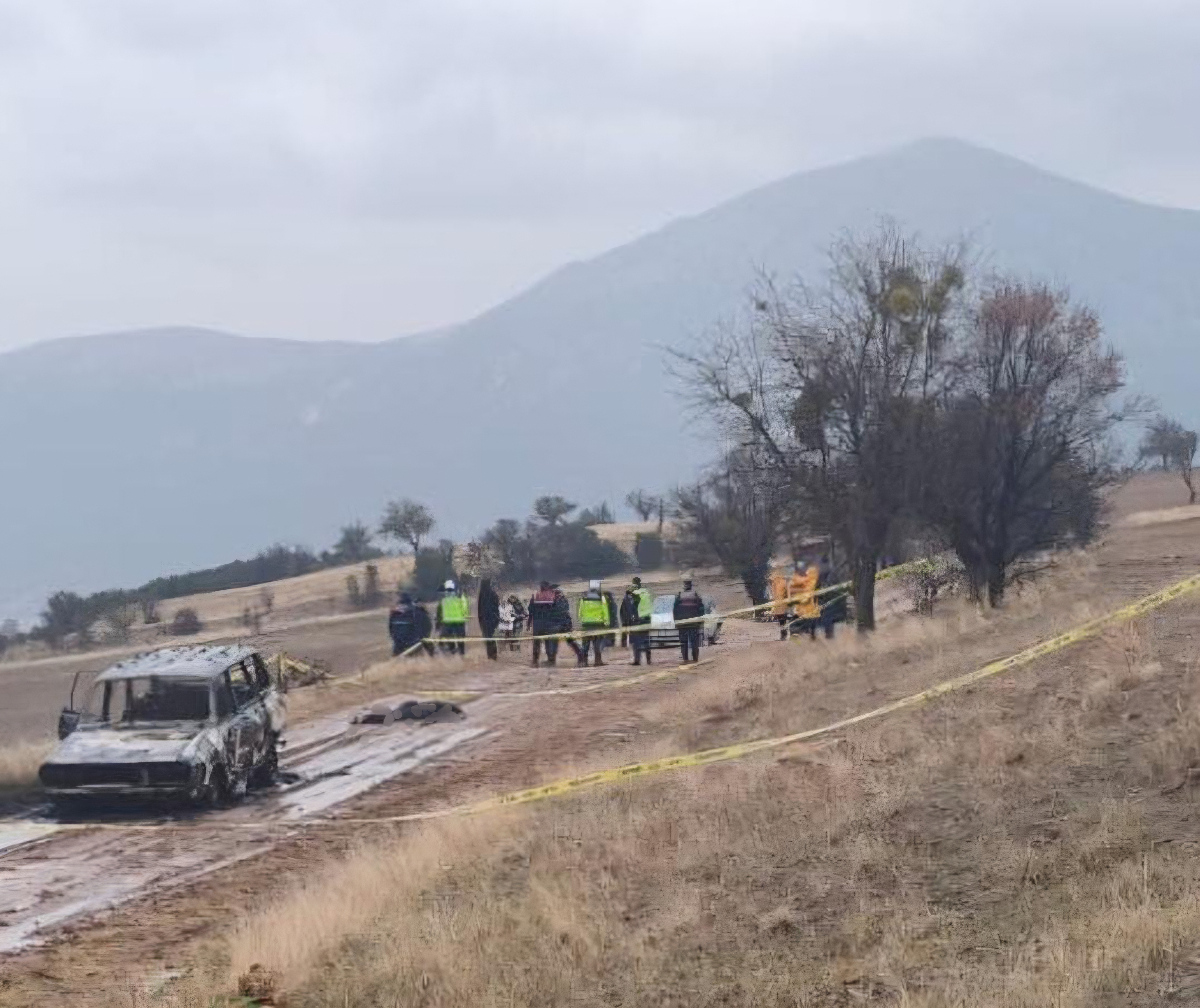 Isparta’da yanan otomobilin yakınında başsız erkek cesedi bulundu