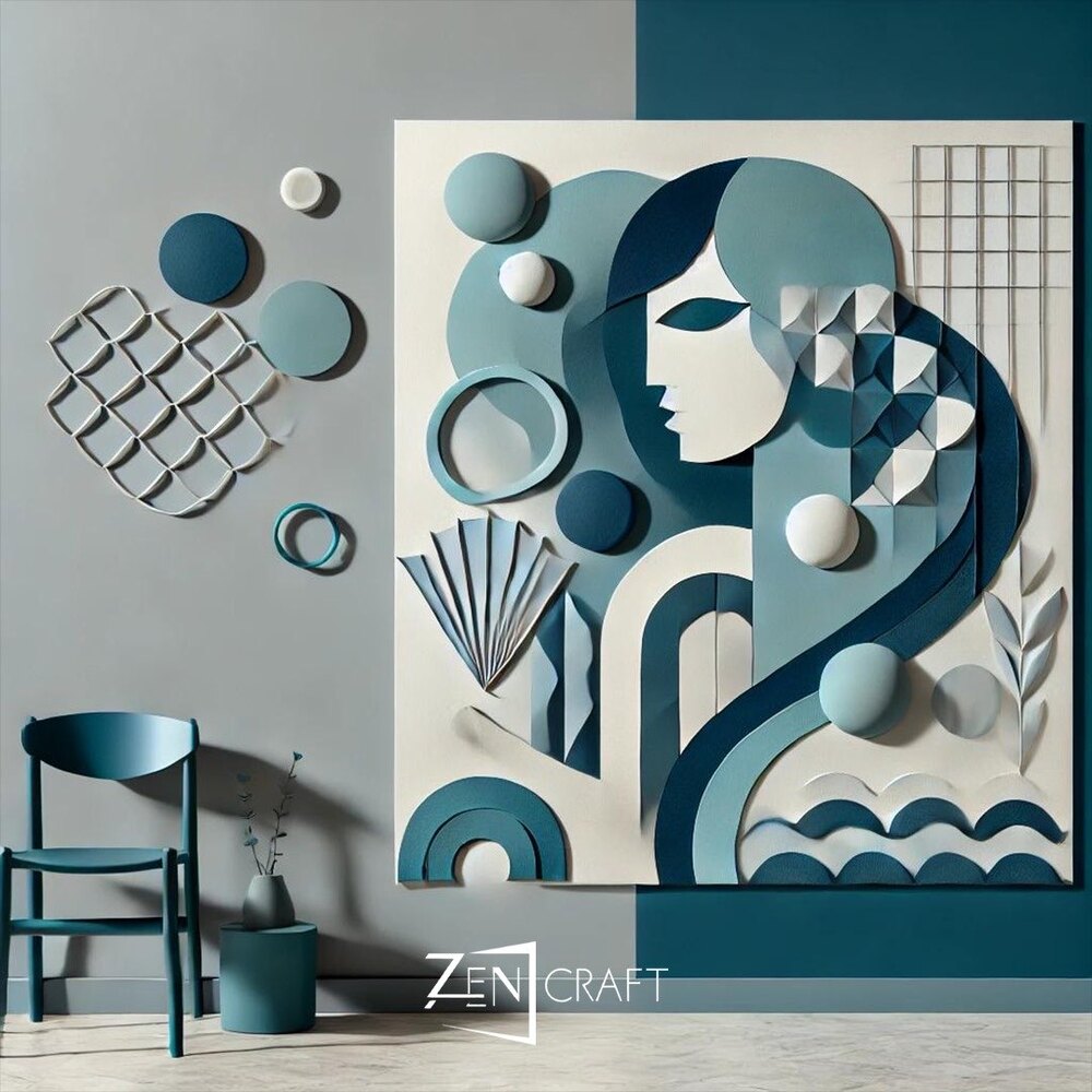 Derinlik Efekti Veren 3 Boyutlu Tablolar ile Duvarlarınızı Canlandırın