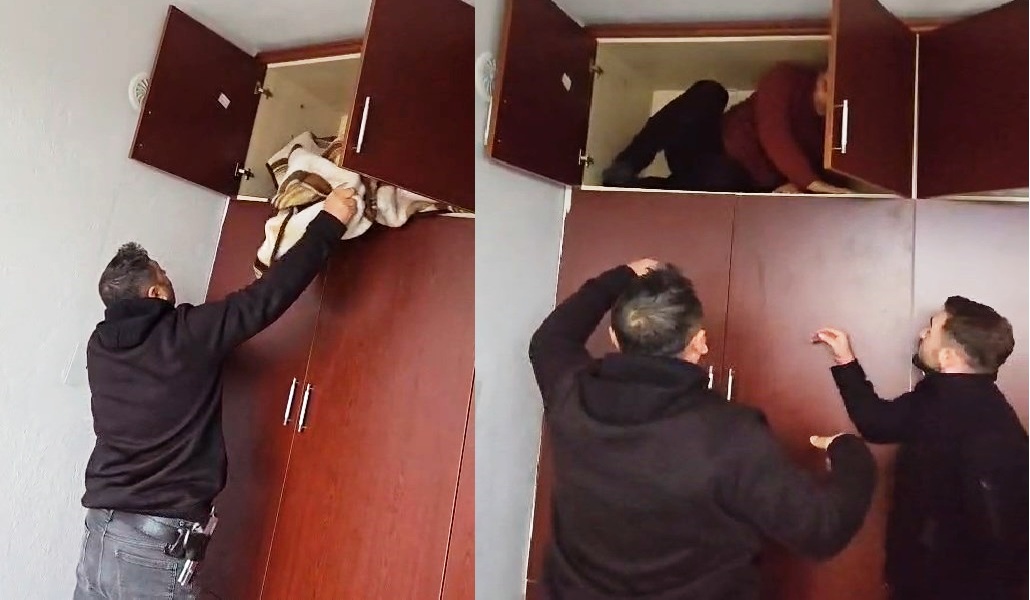 Konya - 49 suçtan aranan şüpheli, gardıropta yakalandı