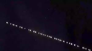 Seydişehir Semalarında Görsel Şölen: Starlink Uyduları Geçit Yaptı