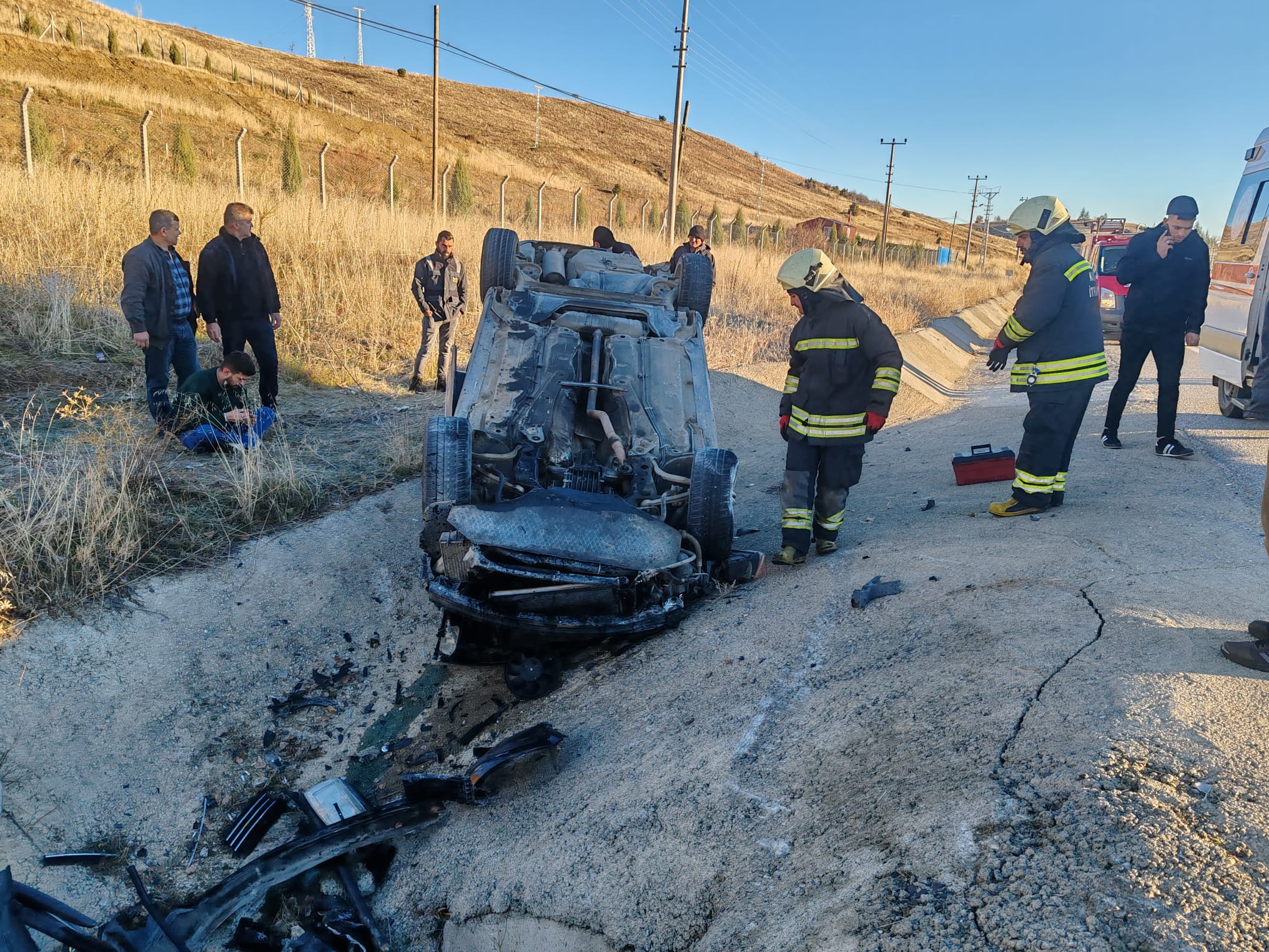Seydişehir Taraşçı Yolunda Trafik Kazası: 1 Yaralı