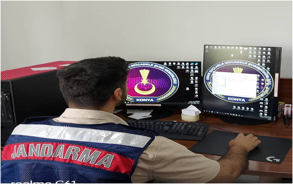 Konya İl   genelinde Siber Operasyon: 1.372 Yasadışı Hesap ve İçeriğe Müdahale