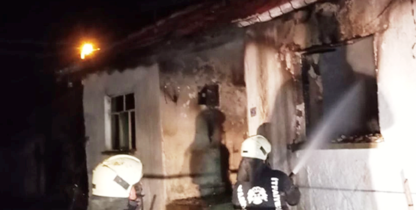 Konya'da çıkan ev yangınında 1 kişi öldü, 1 kişi yaralandı
