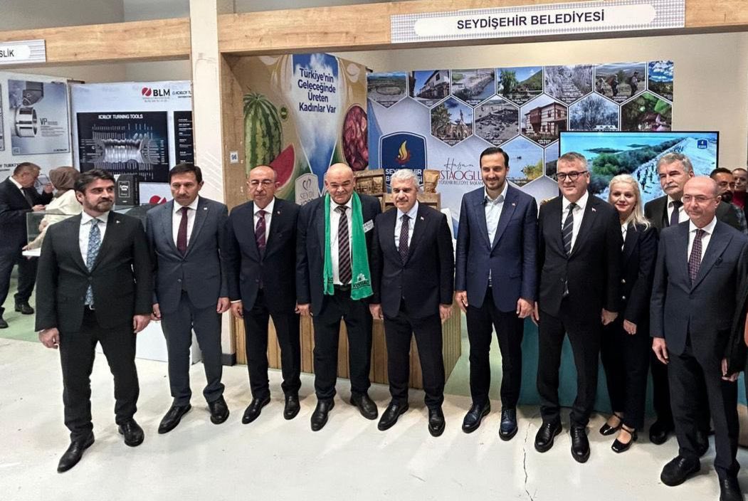 İSTANBUL'DA DÜZENLENEN KONYA TANITIM GÜNLERİNDE SEYDİŞEHİR BELEDİYESİ STANT AÇTI