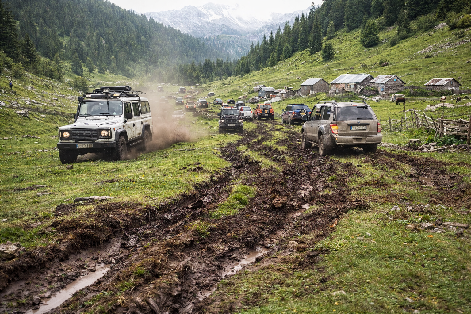 Sosyal Medyadan Yükselen Çağrı: Off-Road Tutkusu Doğaya Zarar Veriyor: Yaylalar Alarm Veriyor