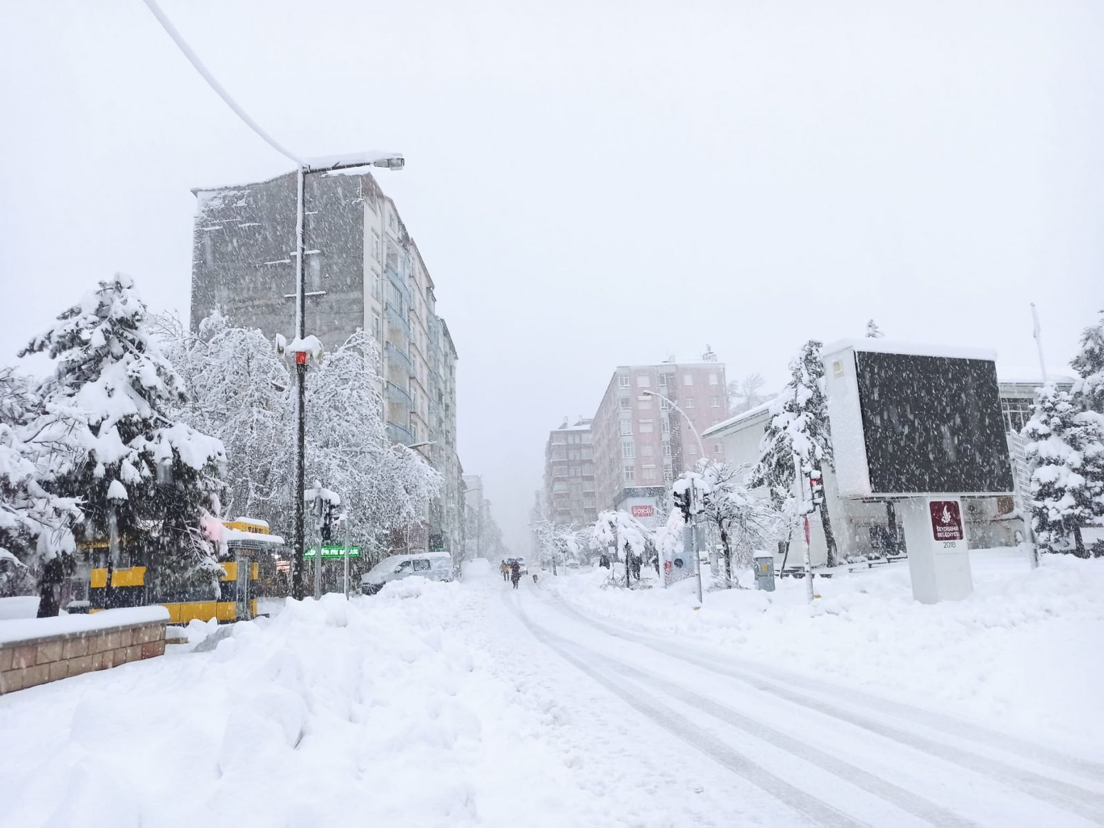 Seydişehir ve Güney İlçeleri İçin Turuncu Alarm:  Doğru çıkarsa   kar yağışı 20 Santimi Geçecek!