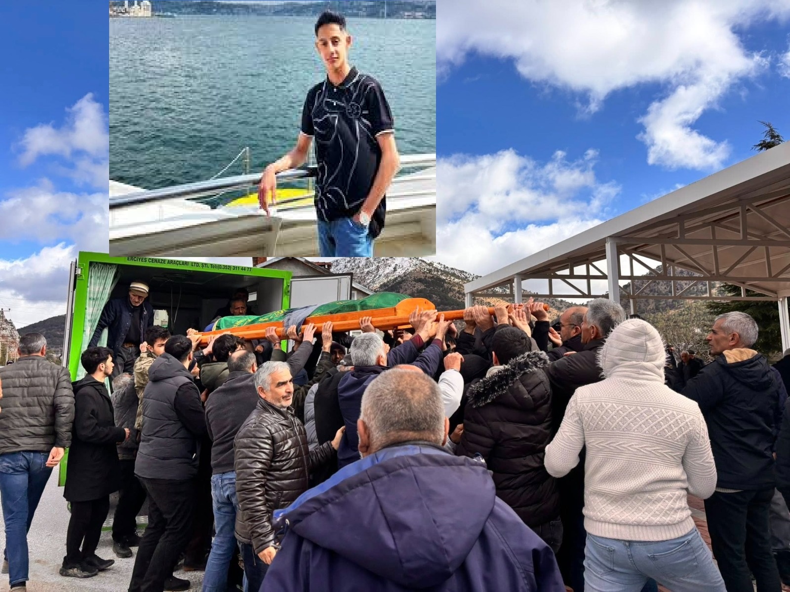 Burdur’daki Katliam Gibi Kazada Kahreden Veda: Hasan Akdağ   Derebucak'ta Son Yolculuğuna Uğurlandı