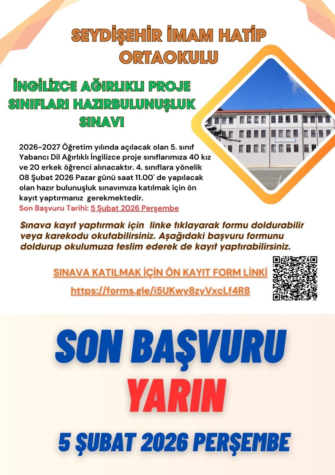 Geleceğin Dil Uzmanları Seydişehir İmam Hatip Ortaokulu’nda Yetişiyor!