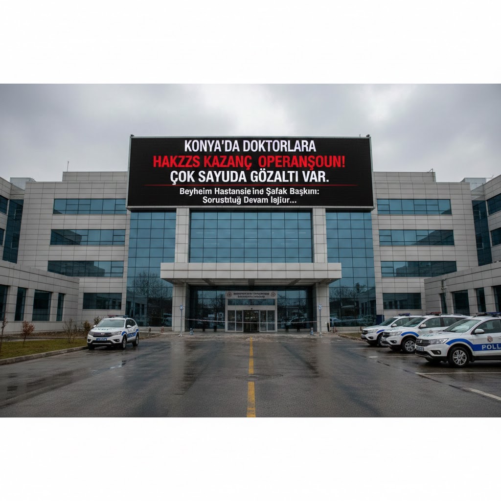 Konya’da Sağlık Sektöründe Deprem: Beyhekim Hastanesi’nde Büyük Operasyon!