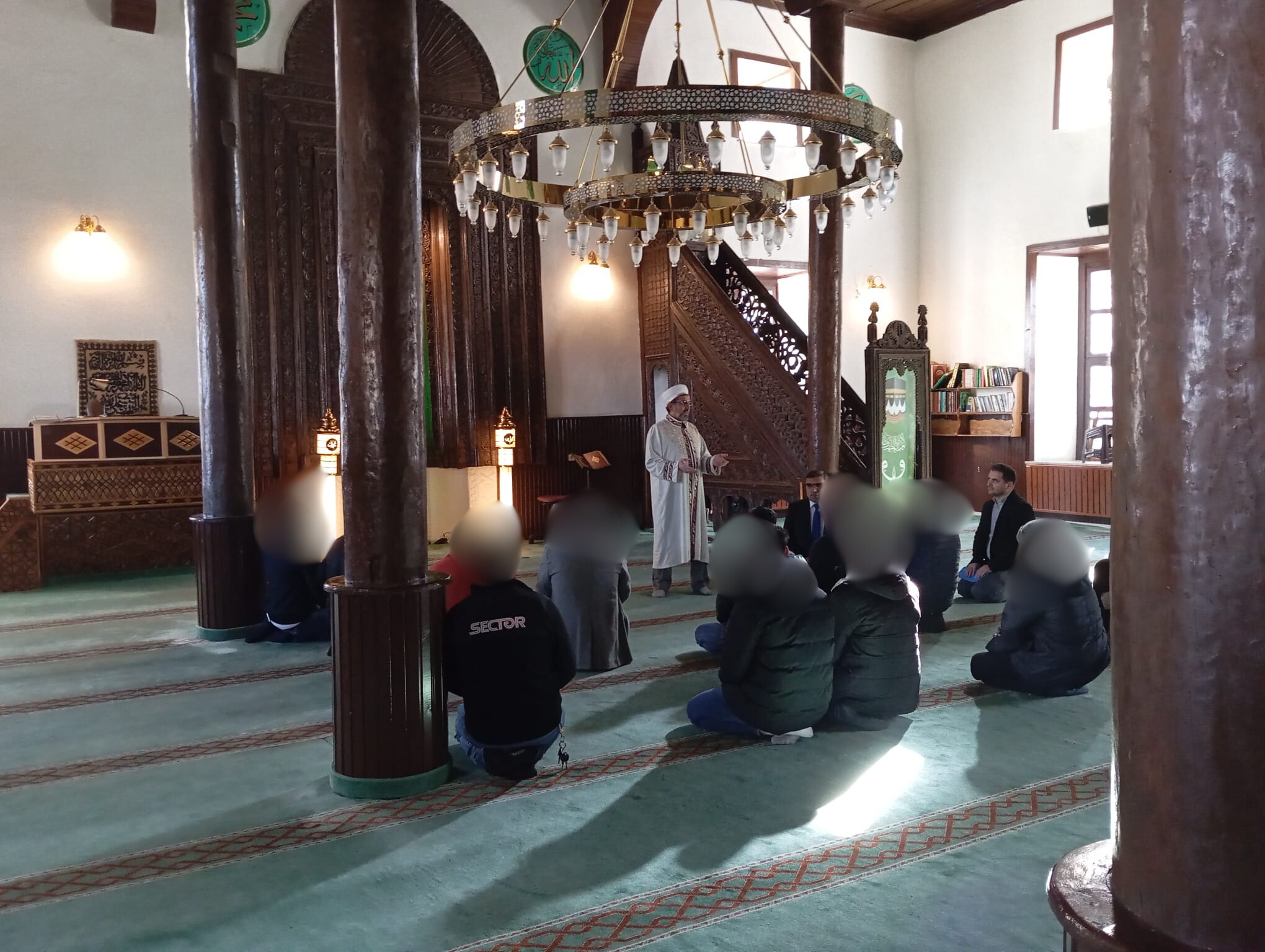 Seydişehir’de Anlamlı Ziyaret: Yükümlüler Manevi Mirasla Buluştu