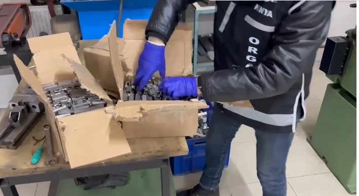 Konya’da Silah Fabrikasına 