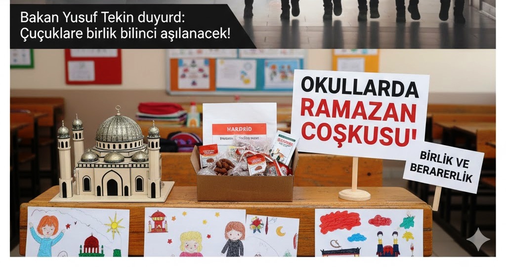 MEB'den Okullarda "Ramazan Mesaisi": Bakan Tekin Etkinlik Takvimini Duyurdu