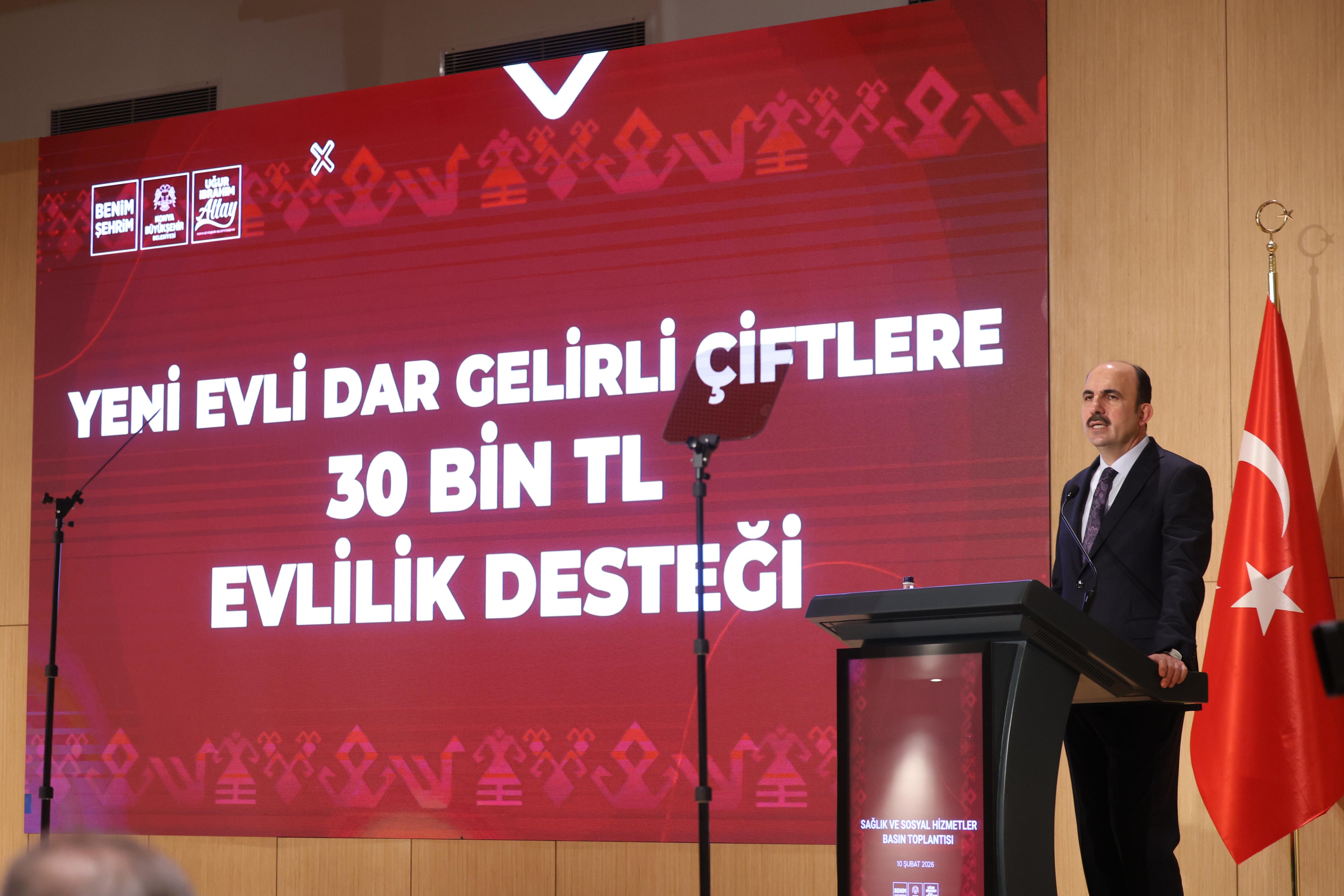 YENİ EVLENEN GENÇLERE TEK SEFERLİK 30 BİN LİRA NAKDİ DESTEK