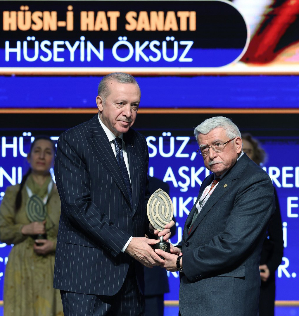 ‘Yaşayan İnsan Hazineleri’ ödüllü hattat Öksüz: Yaptığımız sanat, kültür mirasımızın ürünleri